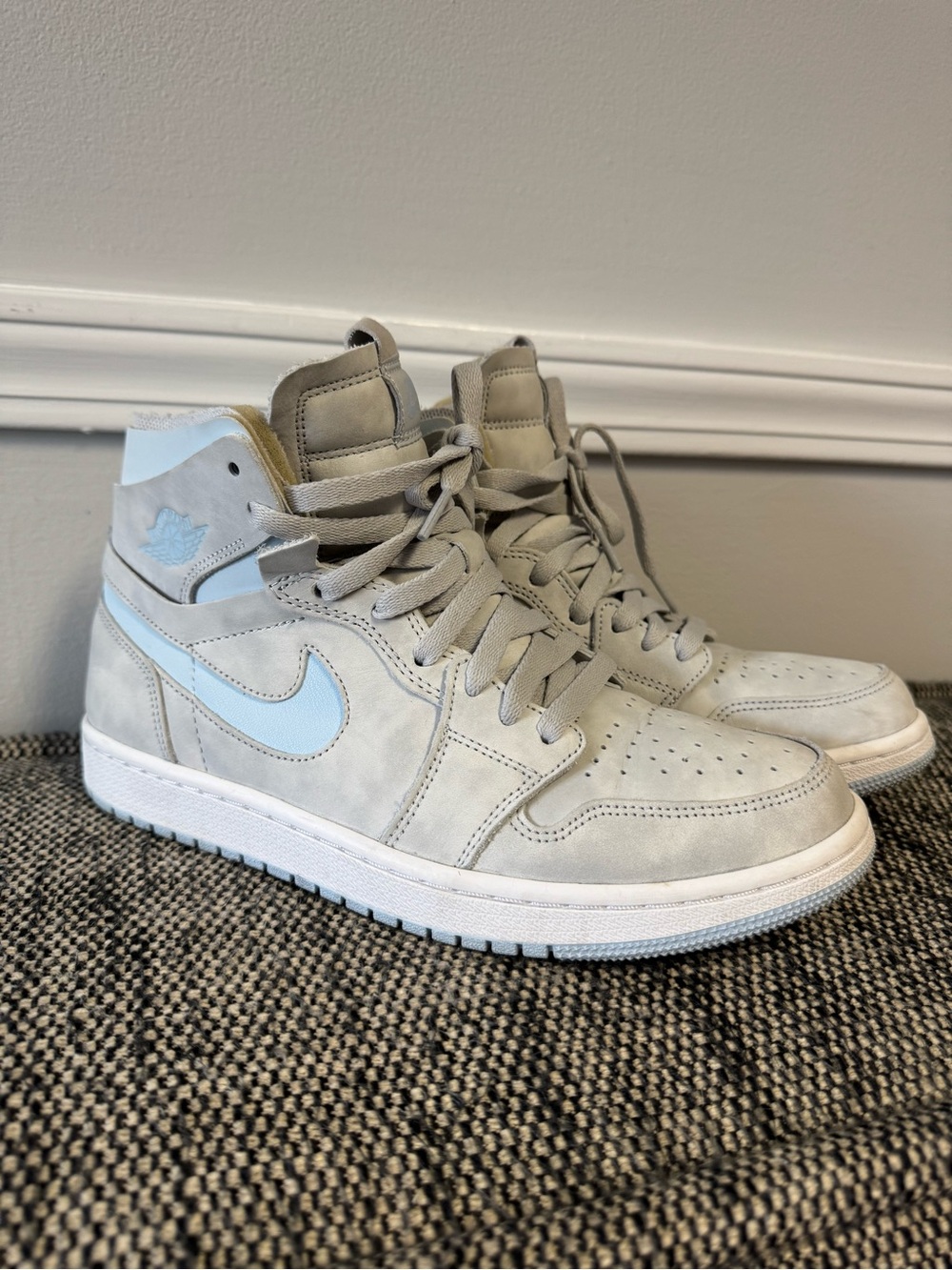 Nike Jordan 1 High Zoom Air CMFT in Grey Fog - Women’s 9